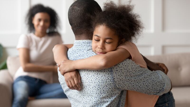In helping your child, the goal is to respond calmly and empathically so you help them regulate their emotions. Photograph: iStock