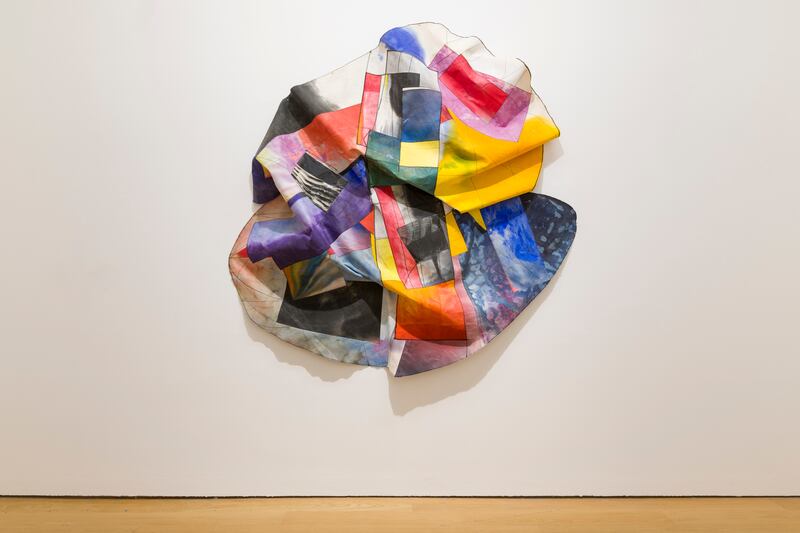 Sam Gilliam: Sewing Fields, at Imma. Photograph: Louis Haugh