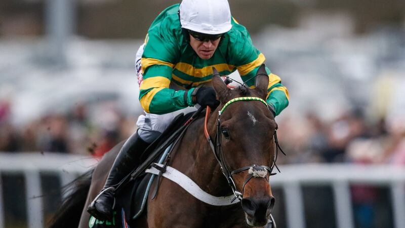 Barry Geraghty is expected to partner Buveur D’Air to Champion Hurdle victory. Photograph: Alan Crowhurst/Getty