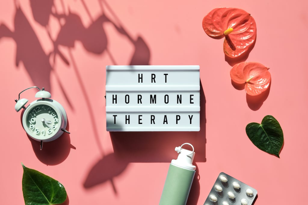 There are different types of HRT, which is a treatment used to relieve symptoms of menopause – such as hot flushes, night sweats, mood swings, vaginal dryness and reduced sex drive.
