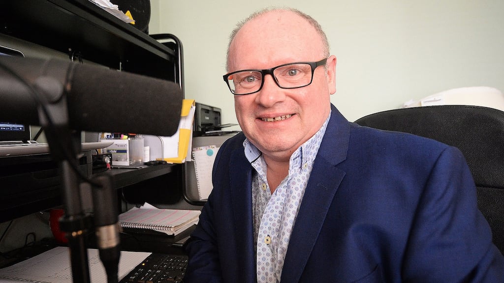 Gerry Stevens: ‘I couldn’t talk or drive and had lost all power on my left hand.’ Photograph: Seamus Farrelly