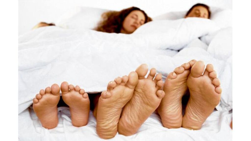 SNUGGLED UP IN A HOTEL