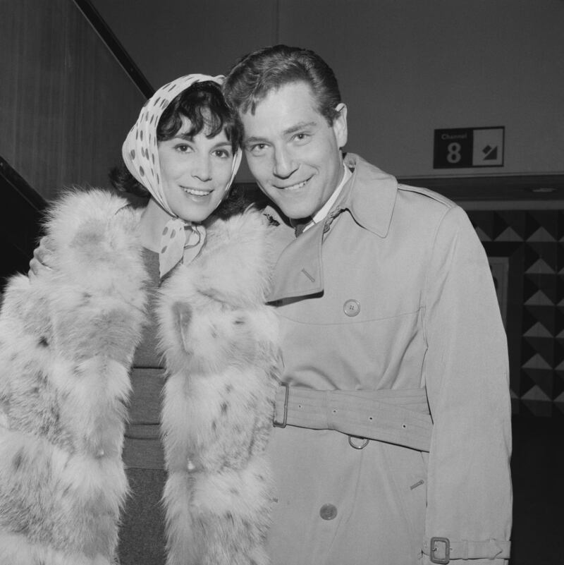 George Segal and his wife, film producer, editor and screenwriter Marion Segal (1934-2011) in 1965. Photograph: Express/Hulton Archive/Getty