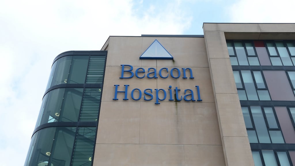 A consultant medical oncologist at the Beacon hospital in south Dublin, referred to as Dr A for the hearing, is facing allegations an incorrect dose of Temozolomide was prescribed to Ms Ní Dhulaing Johnson. Photograph: Brenda Fitzsimons