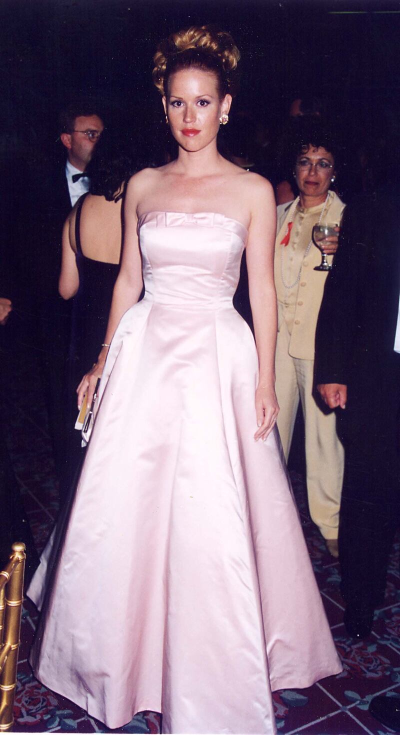 Molly Ringwald during 1996 Emmy's in Los Angeles, California. Photograph: Jeff Kravitz/FilmMagic Inc