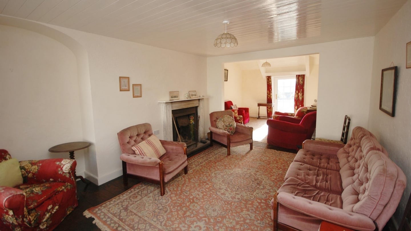 Villa Mimosa, Main Street, Castletownshend, west Cork (€235,000): a five-bed terraced Georgian house with harbour views.