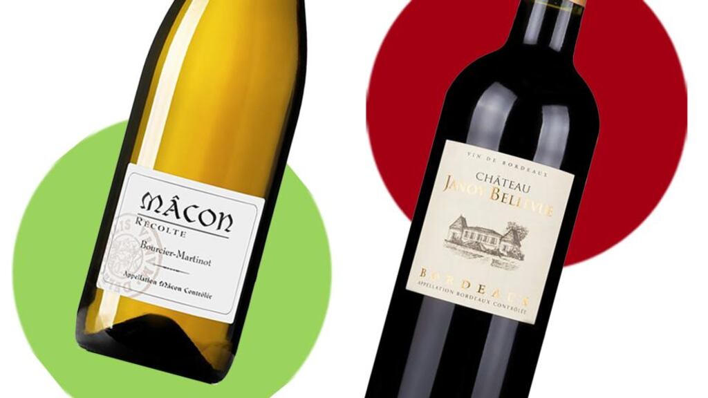 There is plenty of choice both from Bordeaux, Burgundy, Languedoc, and Loire