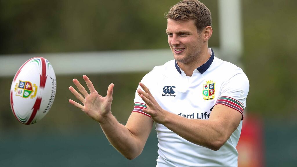 Dan Biggar: “The most important thing is not the battle for places but that we do everything on and off the field and back whoever is playing in all the games.” Photograph: Billy Stickland/Inpho