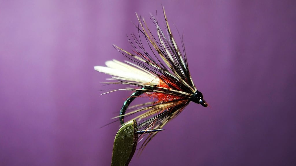The Duckfly – one of the first fly hatches of the season. Tied by Jimmy Tyrrell (irishflycraft@gmail.com).