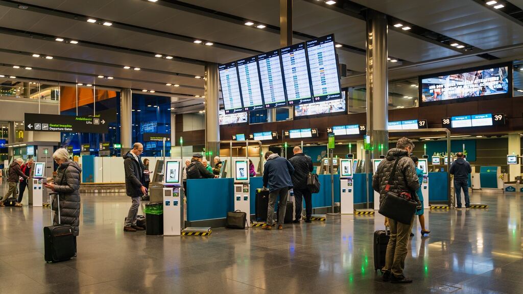 Daa has said that wait times at security at Dublin Airport were less than an hour even at peak times this weekend despite reports on social media to the contrary. File photograph: Getty Images