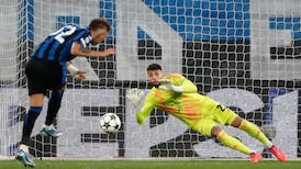 David Raya’s penalty save earns Arsenal Champions League draw at Atalanta