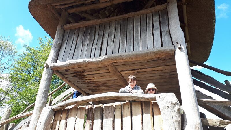 Neil and Hazel Grennan at the Irish National Heritage Centre in Wexford.