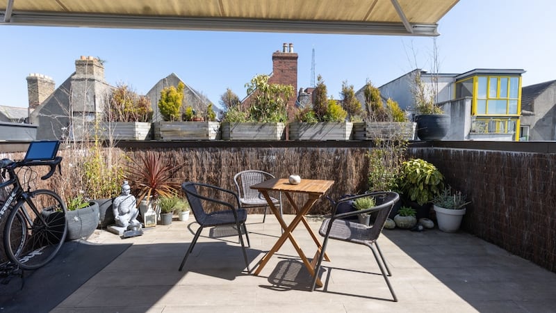 The second balcony area.