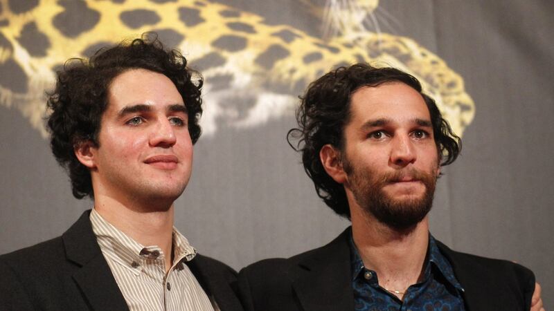 US director brothers Benny and Josh Safdie. Photograph: URS FLUEELER/EPA