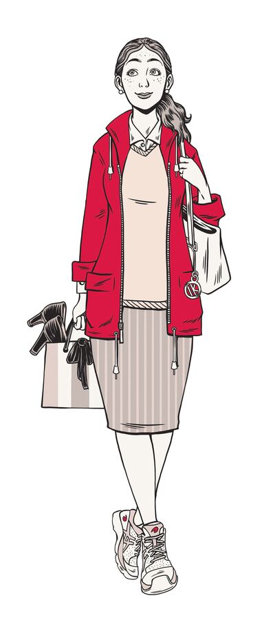 Aisling: "I'm half thinking of going back to do nursing". Illustration: Lauren O'Neill