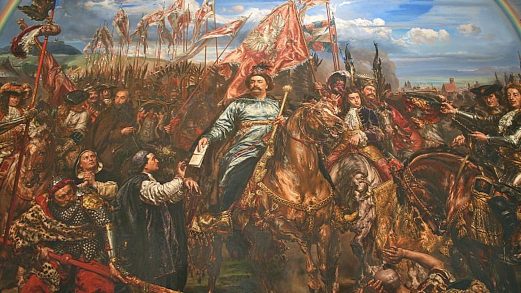 Jan Sobieski Vanquisher of the Turks at the Gates of Vienna by Jan Matejko