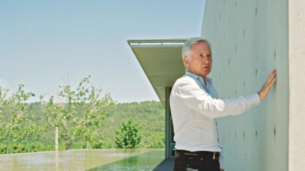 Paddy McKillen outside the art centre on his Provence estate: ‘I’ve told them these hotels are jewels, to be cherished. Nearly 200 years of history. Not assets to be sold down to the highest bidder.’ Photograph: the Guardian