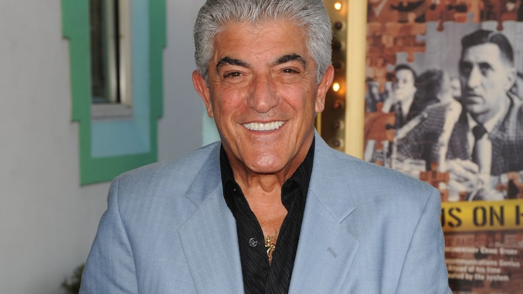 Frank Vincent: many of the characters he played met gruesome ends. Photograph: Larry Marano/WireImage