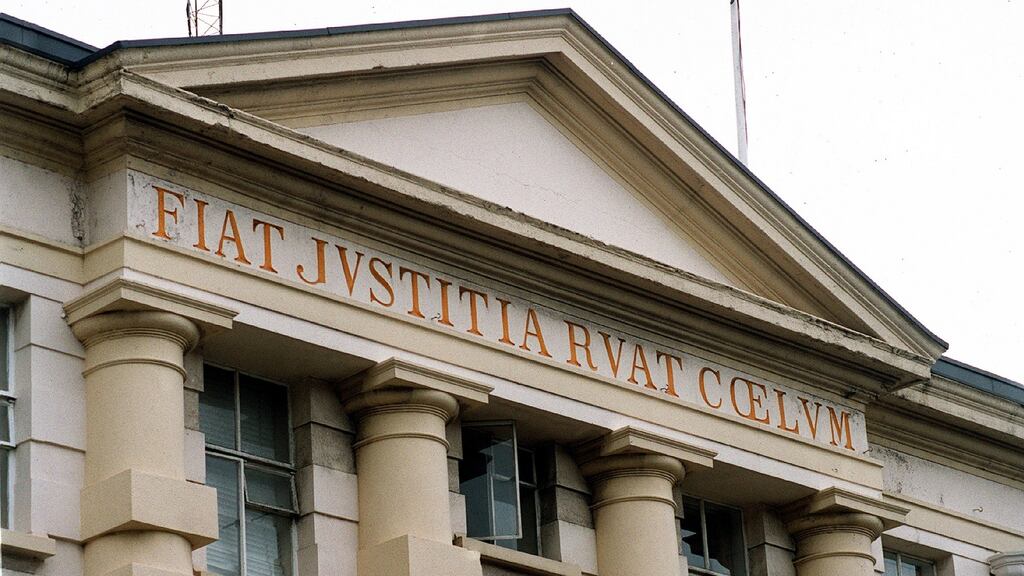 Bridewell Garda station in Cork: The Department of Employment Affairs and Social Protection officials became suspicious when a man was asked to produce proof his father was alive in order to qualify for the Centenarian’s Bounty. Photograph: Alan Betson