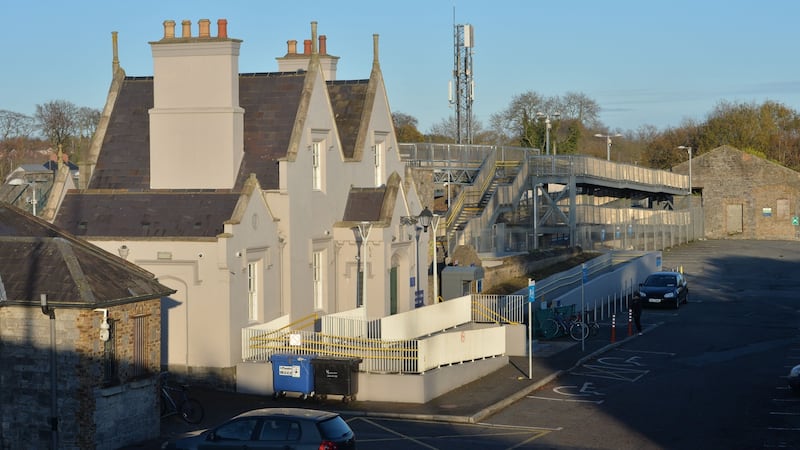Sallins and Naas railway station. Photograph: Alan Betson / The Irish Times