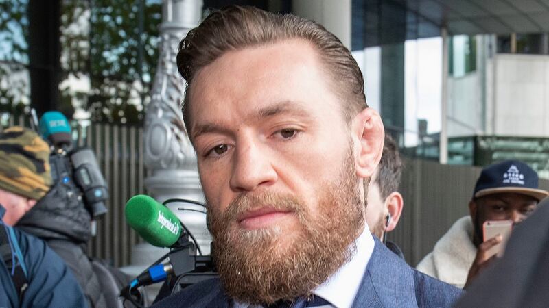 Conor McGregor was fined over an altercation with a man in a pub. Photograph: Collins Courts