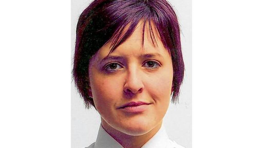 Shane Frane (left) and Conor Clarence, who appeared in court yesterday in connection with the death of PSNI constable Philippa Reynolds. photographs: margaret mclaughlin and trevor mcbride