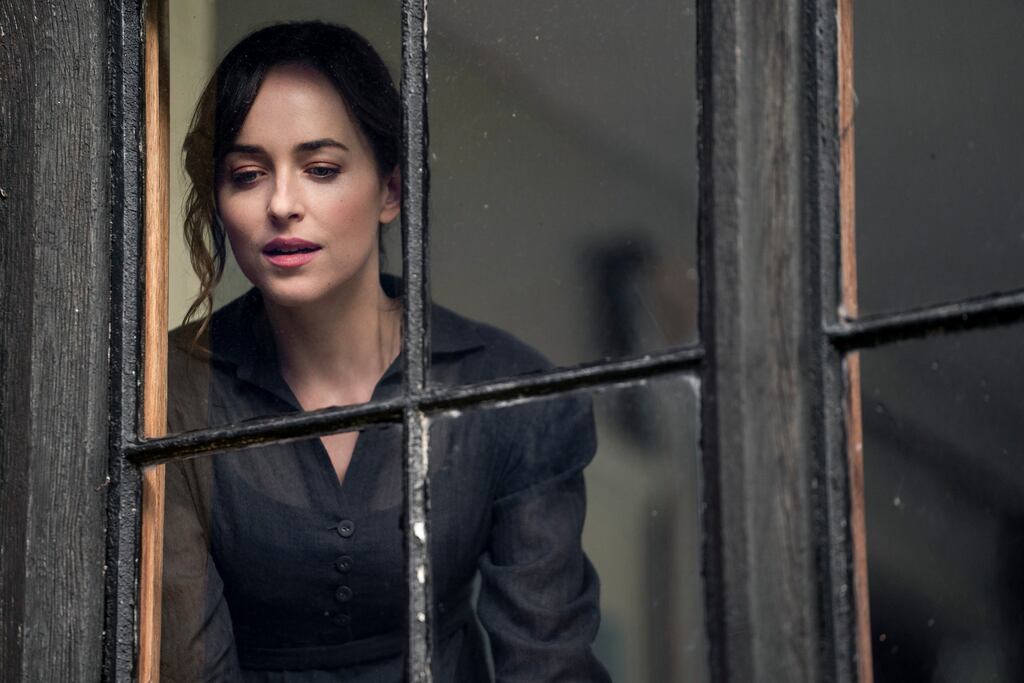 Dakota Johnson as Anne Elliot in the Netflix show Persuasion. Photograph: Netflix