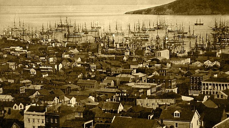 The town of San Francisco in 1851. As a result of the California Gold Rush the population of the former Mexican village grew from less than 1,000 in 1848 to over 35,000 by 1851. Photograph: Library of Congress/Public DomainSamuel Brannan’s grave in New Hope Cemetery in San Diego. It wasn’t erected until 1926 owing to lack of funds. Credit: Lydia Rella, Public Domain.