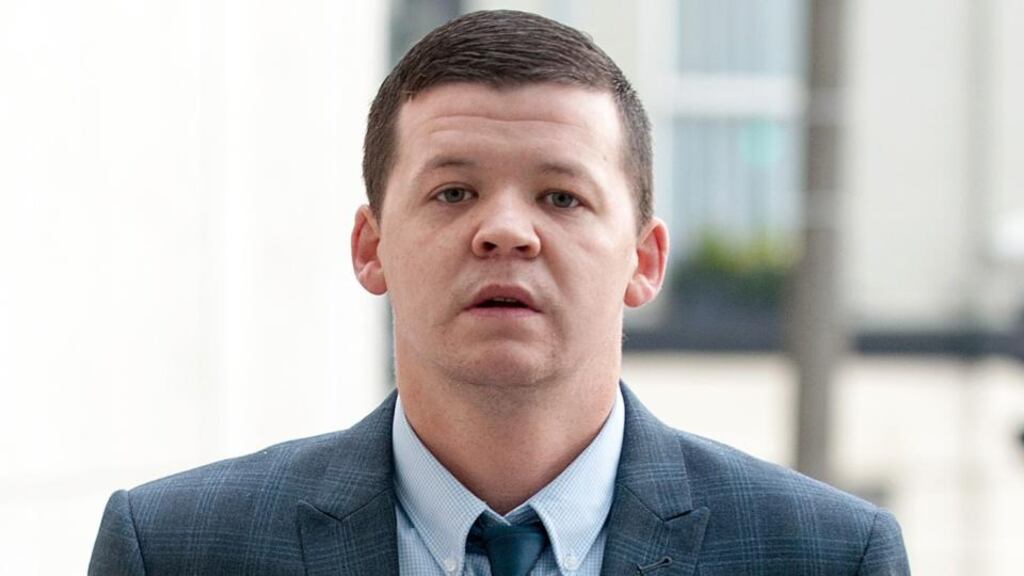 David Brannock of St Joseph’s Way, Poppintree, Ballymun: He attacked four members of a family with an ornamental knife killing one of them and harming the others .Photograph: Court Collins