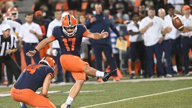 James McCourt has signed with the LA Chargers. Photograph: Keith Gillett/Icon Sportswire via Getty Images