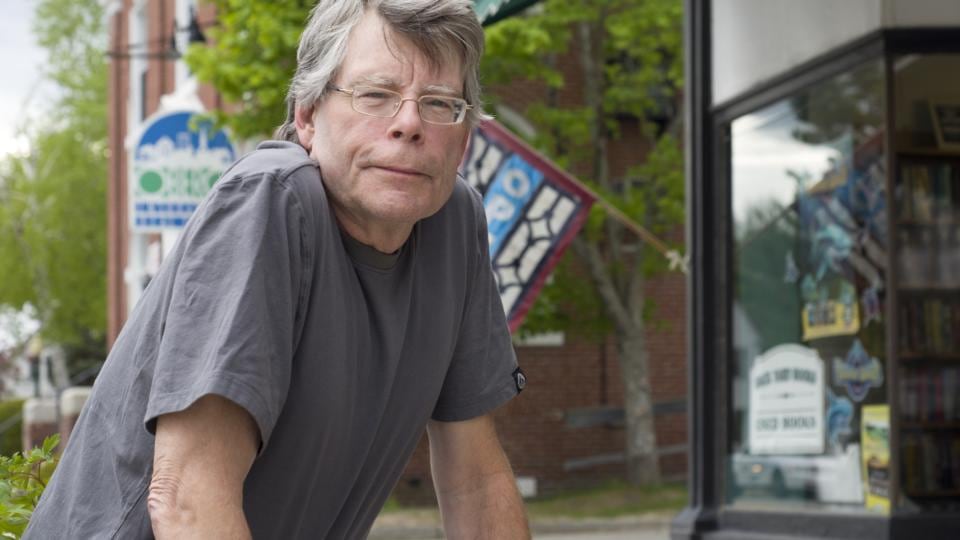 Stephen King in Bridgton, Maine
