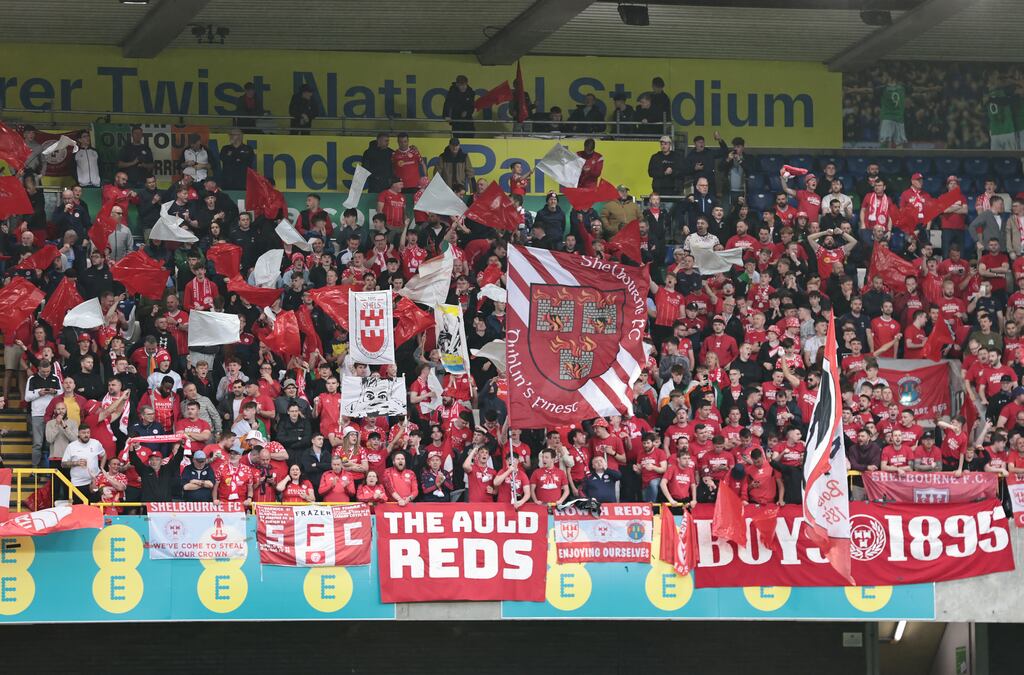 Shelbourne will open their Uefa Conference League campaign at home to Swedish side BK Häcken in Tallaght on Thursday night. Photograph: Liam McBurney/PA Wire.