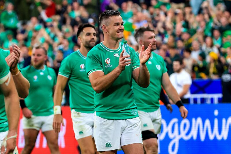 Some opposition managers would be relieved if Irish players were no longer smiling after Saturday. Photograph: Dan Sheridan/Inpho