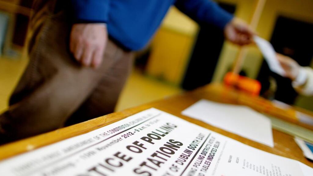 Campaign group votingrights.ie said 'the continued refusal to grant non-resident citizens the right to vote is a sign of parochialism that further divides'. Photograph: Julien Behal/PA Wire