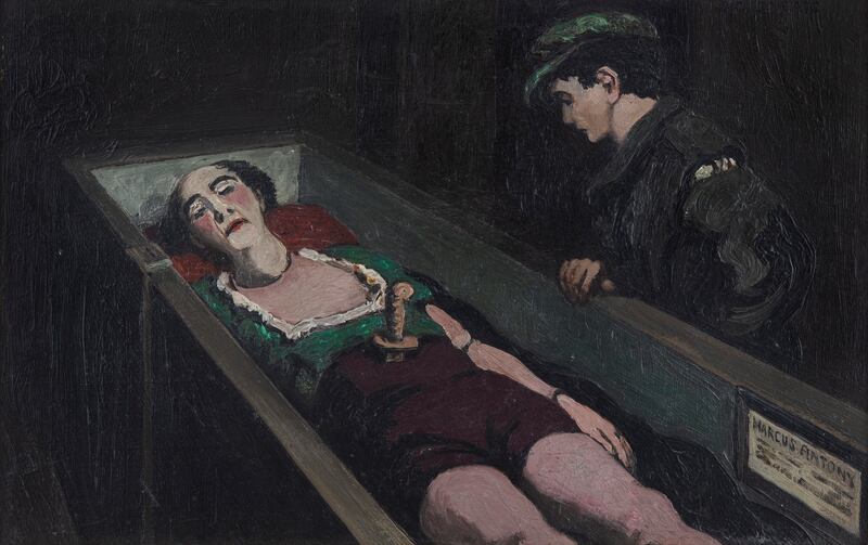 In a Dublin Waxworks by Jack Butler Yeats, €60,000-€100,000, Adam’s