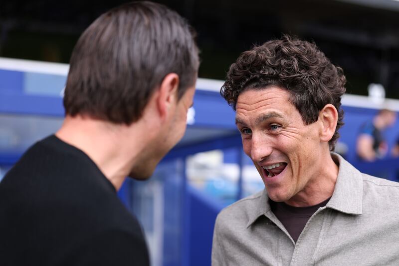 Keith Andrews has been putting a brave face on the challenge ahead with Brentford. Photograph: Justin Setterfield/Getty Images