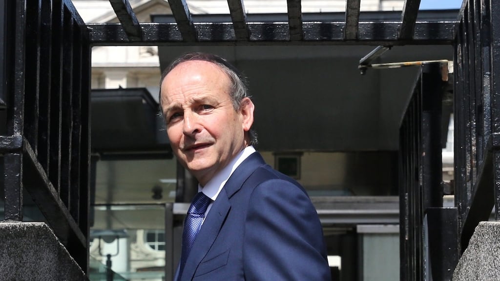 Fianna Fáil leader Micheál Martin. Photograph: Gareth Chaney/Collins