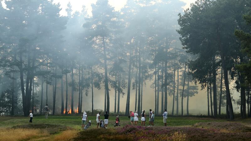 This week is the first ever ladies professional event at Wentworth Golf Club. Photograph: Getty Images