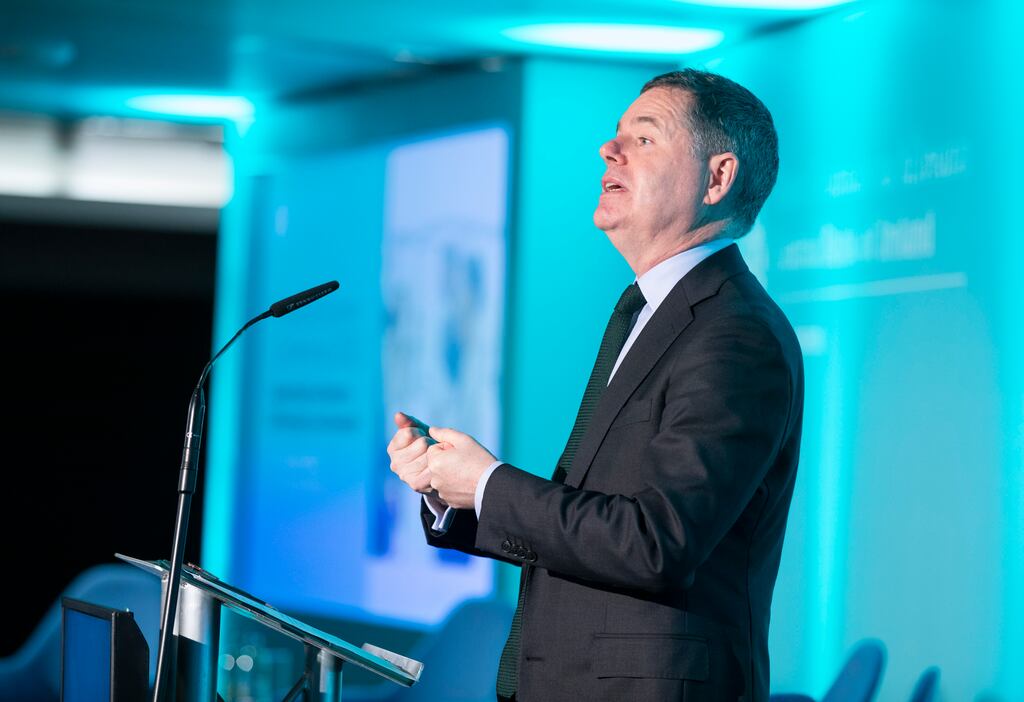 Minister for Finance Paschal Donohoe: bumper corporation tax receipts have put the Exchequer on course for record tax receipts this year.