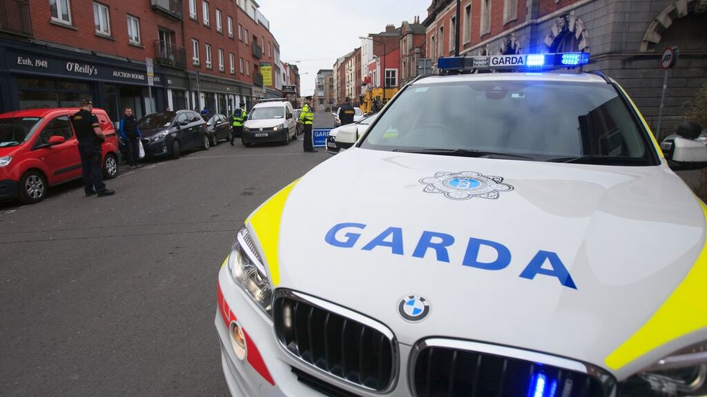 An Garda Síochána said the volume of criminal offences reported returned to pre-pandemic levels in the second half of last year. Photograph: Gareth Chaney/ Collins