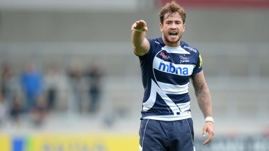Danny Cipriani has been re-bailed following a car collision in June. Photograph: Martin Rickett/PA