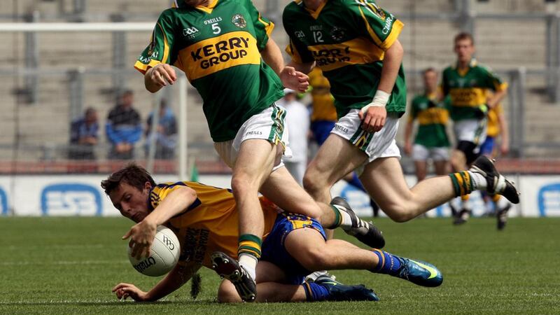 The 2009 minor quarter-final between Kerry and Roscommon. Photograph: Cathal Noonan/Inpho