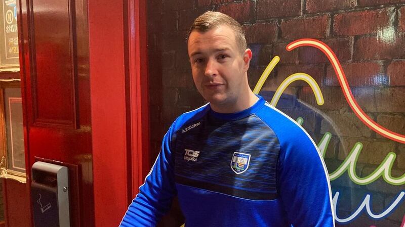 Gavin Lyons was ‘gutted’ following the defeat. ‘Everything just seemed to slip away.’ Photograph: Eoghan Dalton