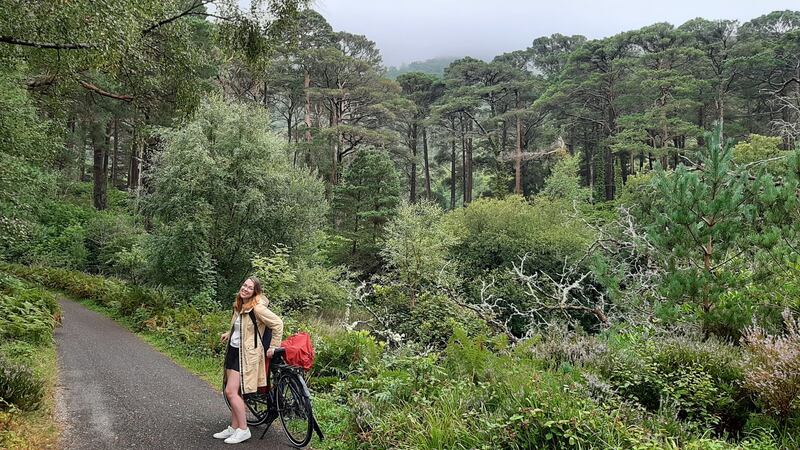 Rachel Johnston in Muckross Park, Killarney
