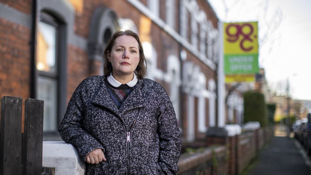 Elaine Crory, who rents a home in Belfast, in Co Antrim. Photograph: Liam McBurney