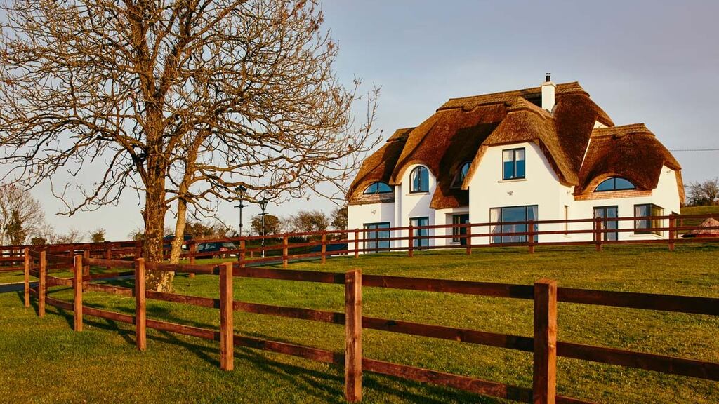 Exterior of The Cool Thatch House, Lavey, Co Cavan