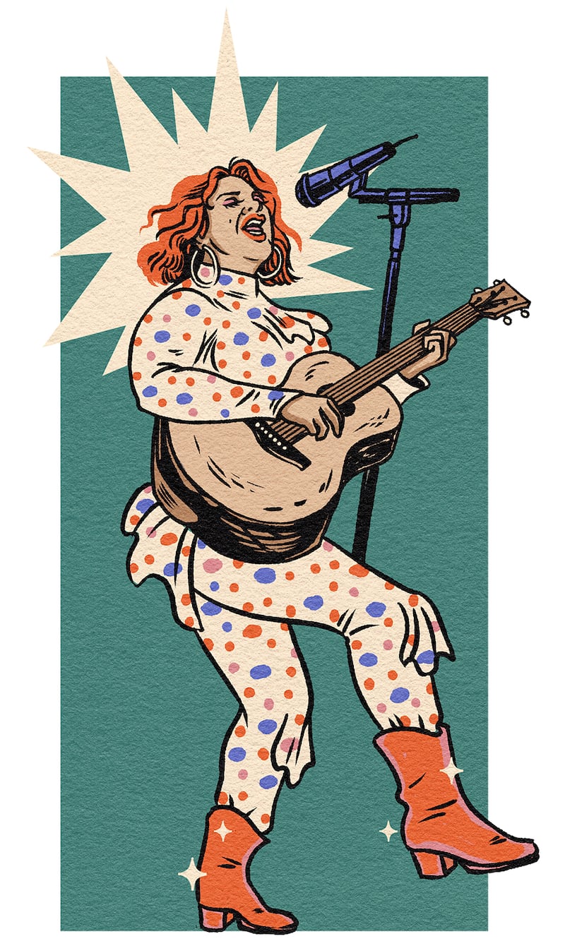 CMAT is Ireland’s own Dolly Parton. Illustration: Lauren O’Neill