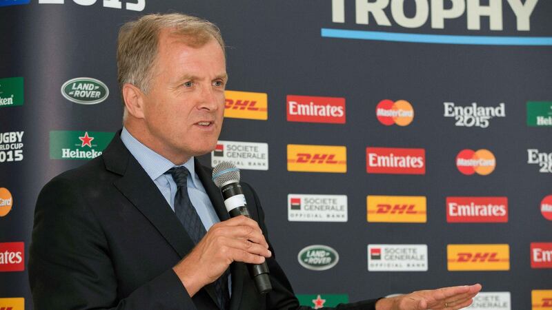 Former Ireland fullback Hugo MacNeill helped to organise the Peace International with fellow Irish international Trevor Ringland. Photograph: Morgan Treacy/Inpho