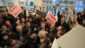 Turkish police raid media outlets close to cleric Fethullah Gulen