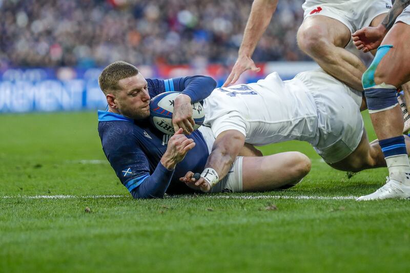 Finn Russell is one of the world's great outhalves now that he has learnt to underplay his hand. Photograph: Ben Whitley/PA